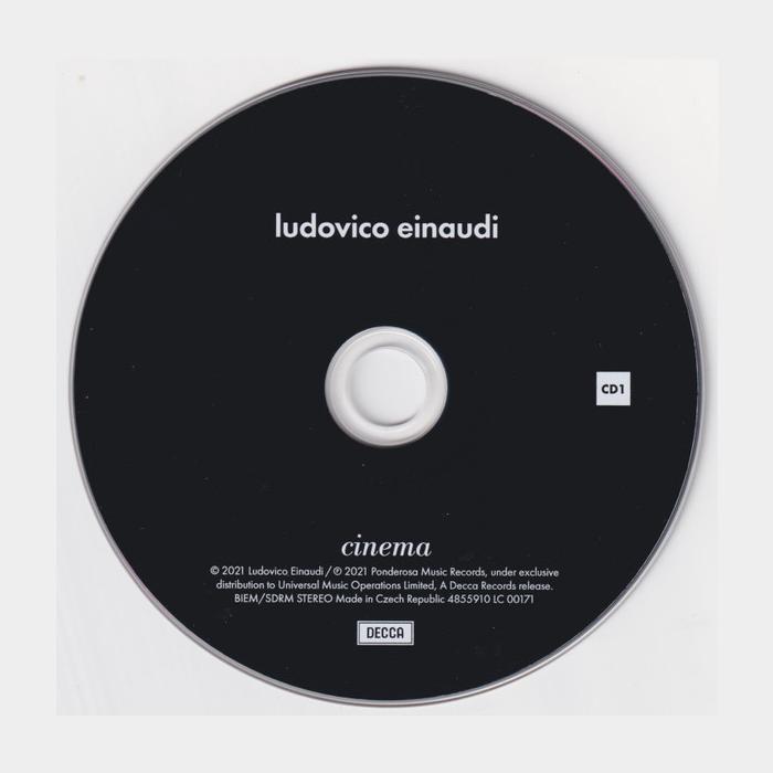 CD Ludovico Einaudi - Cinema 2CD