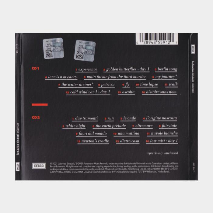 CD Ludovico Einaudi - Cinema 2CD