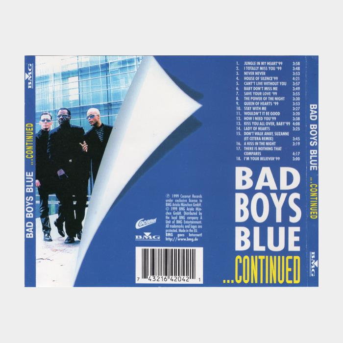 CD Bad Boys Blue - ...Continued
