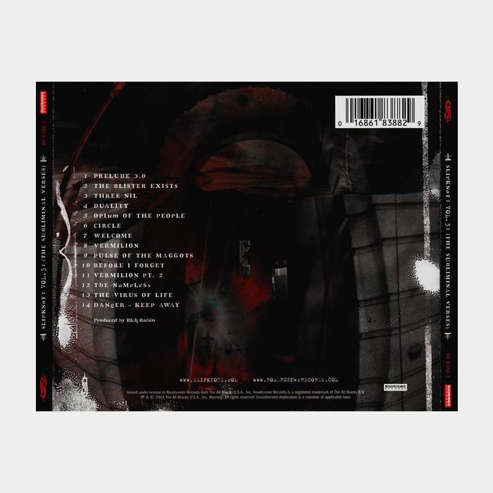 CD Slipknot - Vol.3: (The Sublimental Verses)