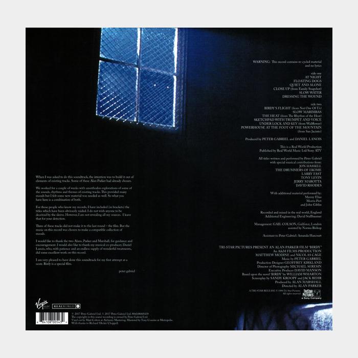 Peter Gabriel - Birdy (sealed, 180g)