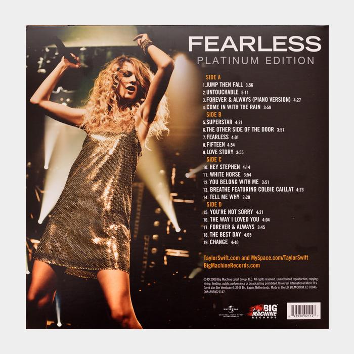 Taylor Swift - Fearles 2LP (sealed, 180g, Platinum Edition)