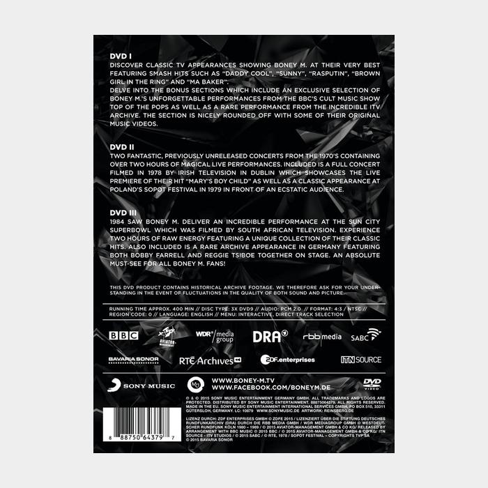 DVD Boney M - Diamonds 3DVD (ex+/ex+)