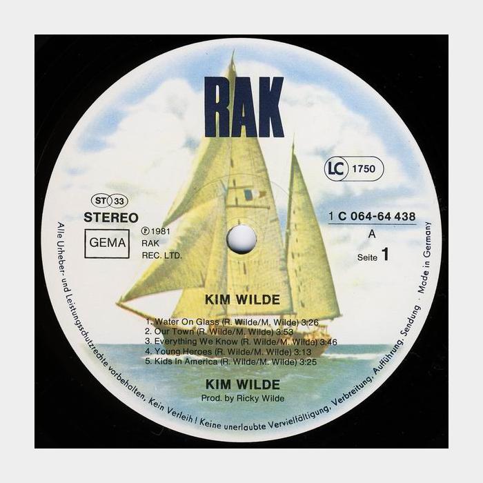 Kim Wilde - Kim Wilde (ex/ex)
