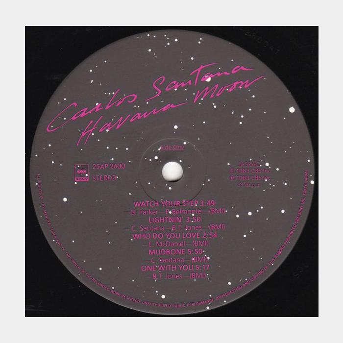 Santana - Havana Moon (ex+/ex+)