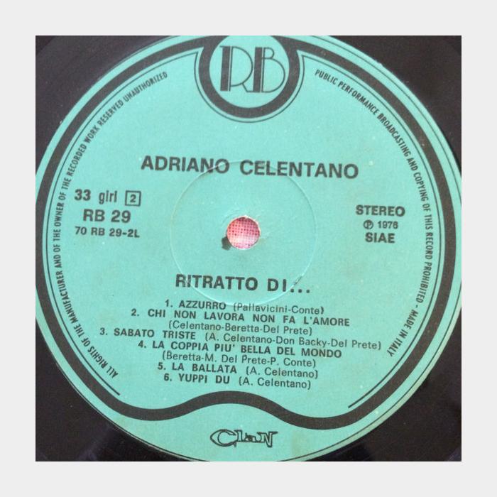 Adriano Celentano - Ritratto Di... (ex+/ex)