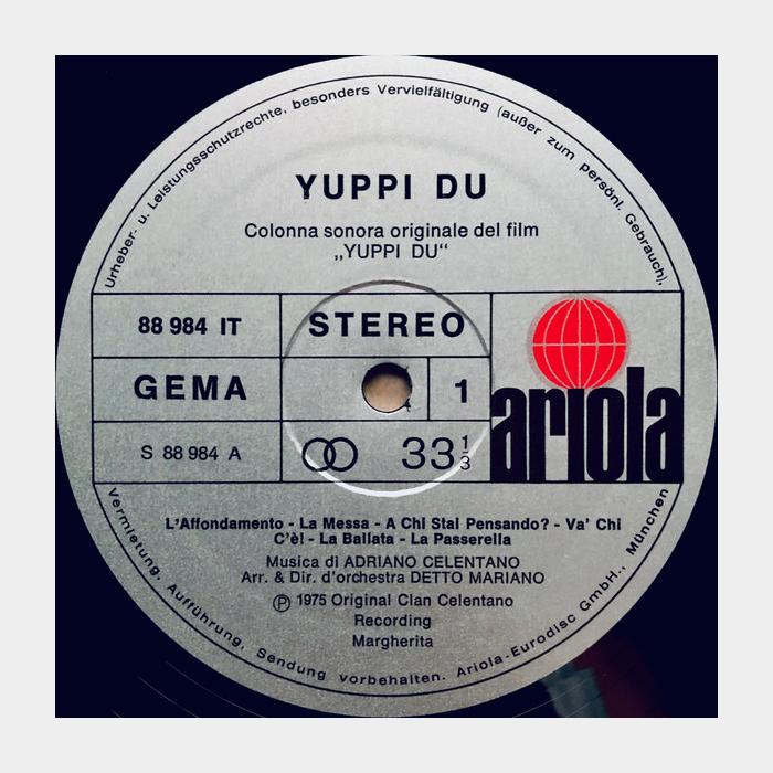 Adriano Celentano - Yuppi Du (ex+/ex+)