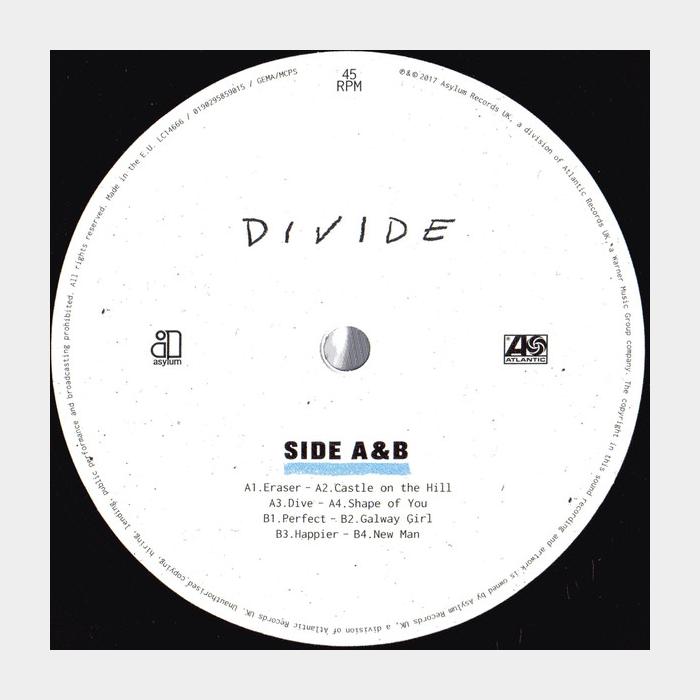 Ed Sheeran - Divide 2LP (sealed, 180g)