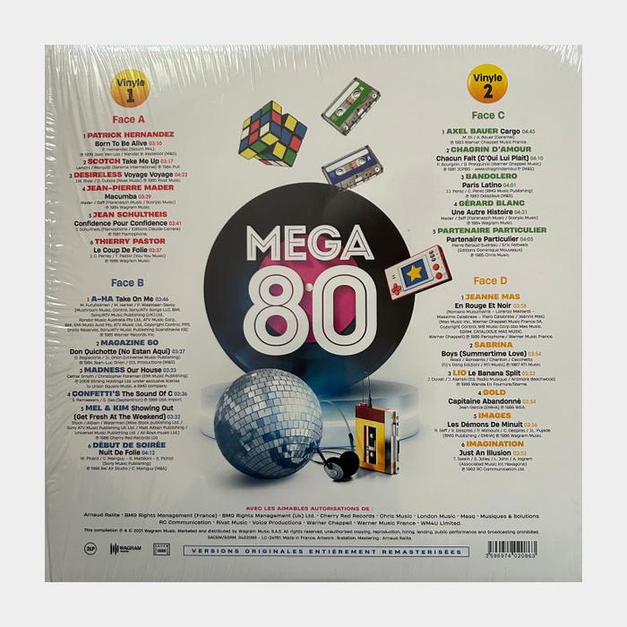 VA - Mega 80' 2LP (sealed, 180g)