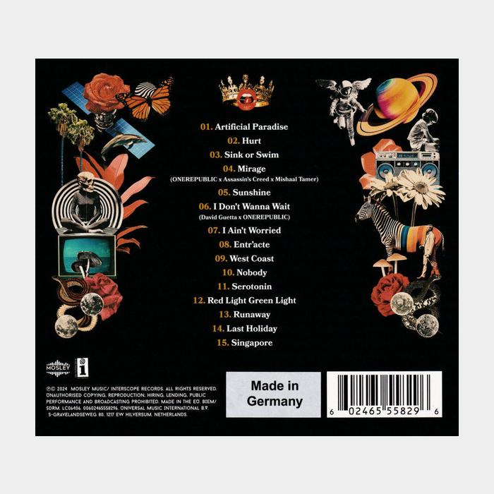 CD One Republic - Artificial Paradise