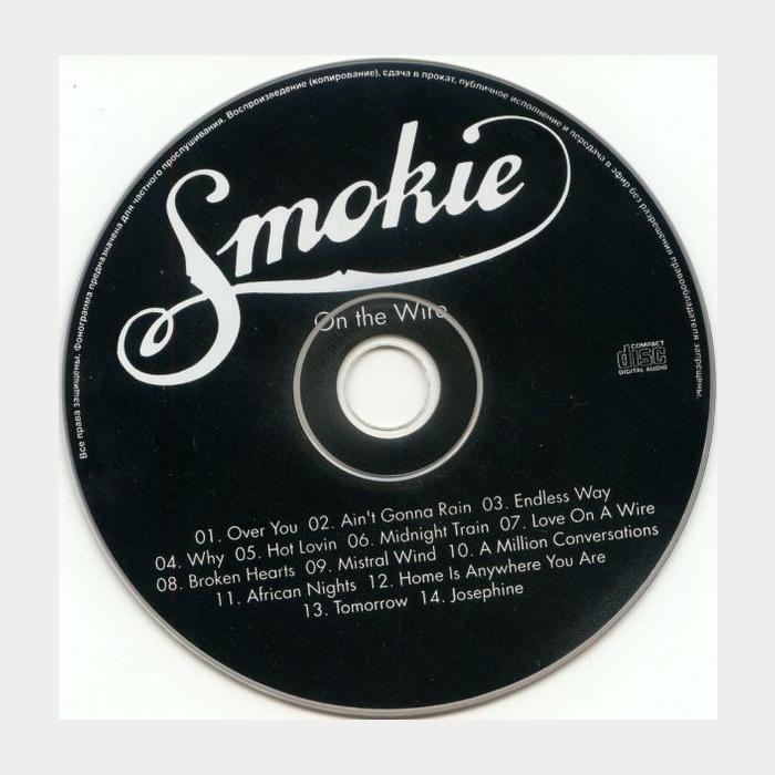 CD Smokie - On The Wire
