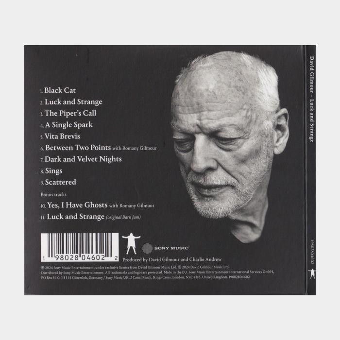 CD David Gilmour - Luck And Strange