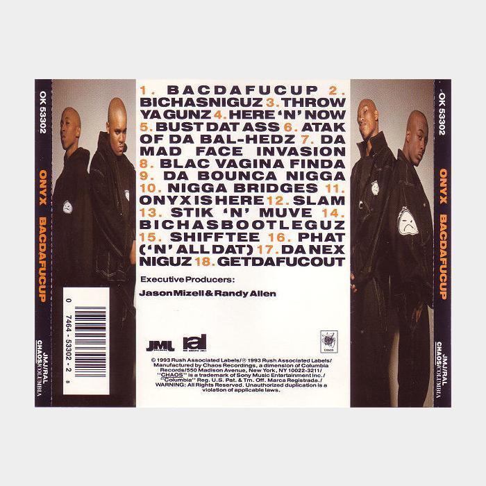 CD Onyx - Bacdafucup