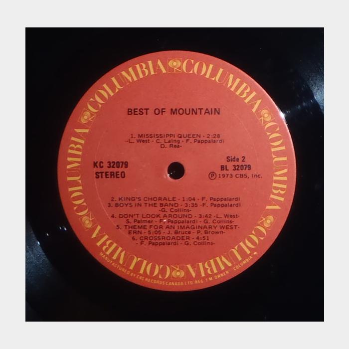 Mountain - The Best Of Mountain (ex/ex)