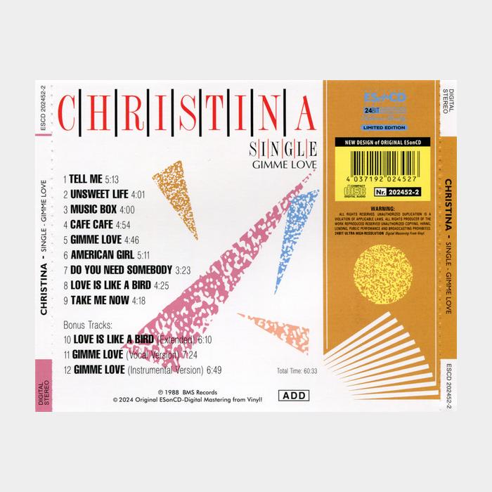 CD Christina - Single - Gimme Love