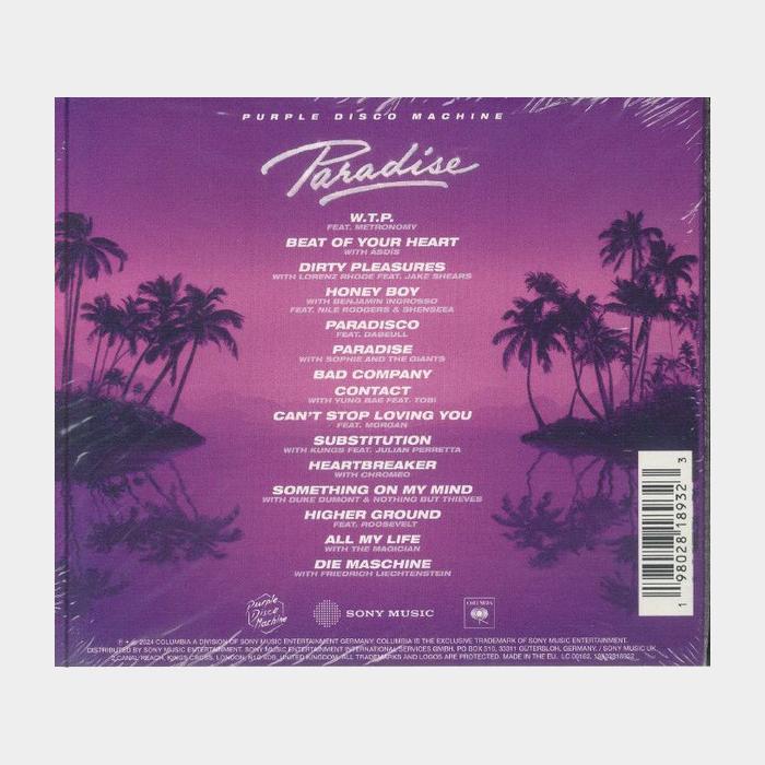 CD Purple Disco Machine - Paradise