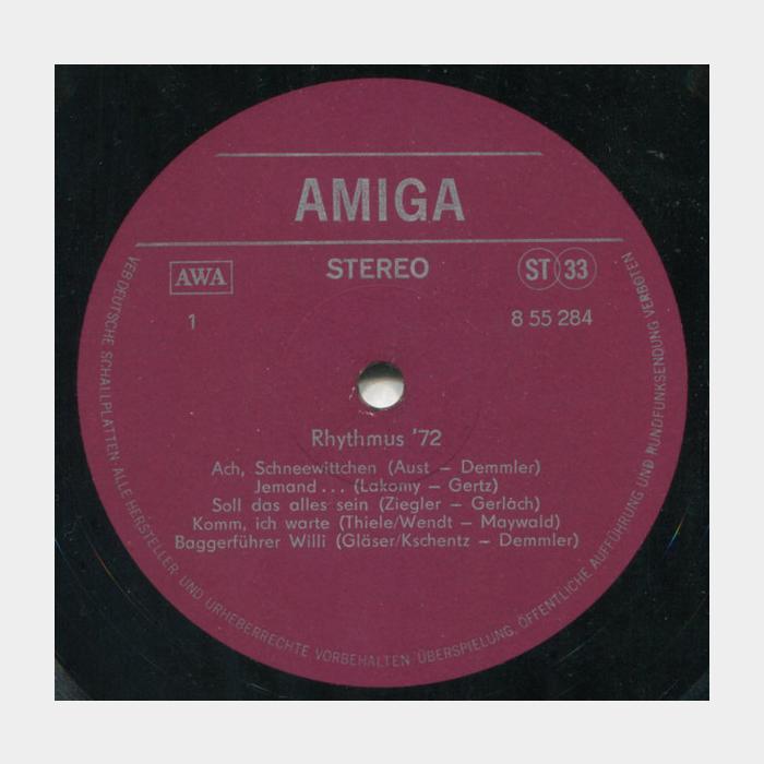 VA - Rhythmus '72 (ex+/ex)