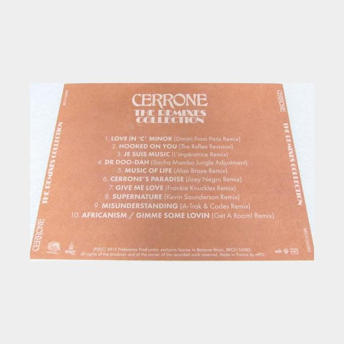 CD Cerrone - The Remixes Collection