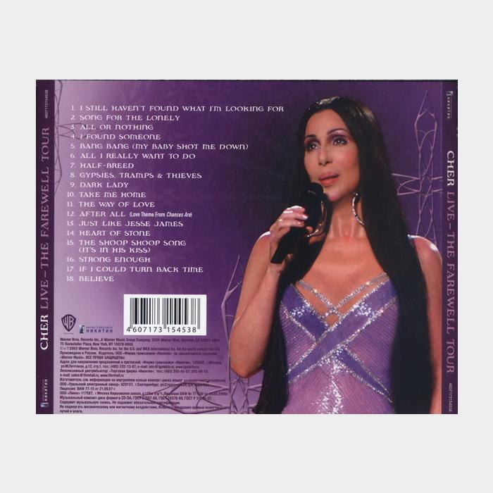 CD Cher - Live - The Farewell Tour