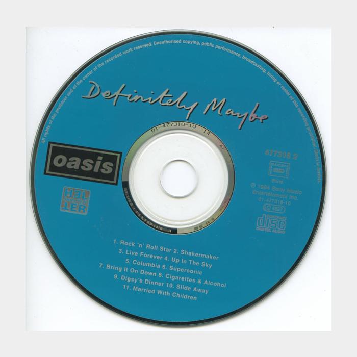 CD Oasis - Definetely Maybe