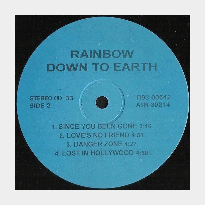 Rainbow - Down To Earth (ex/ex)