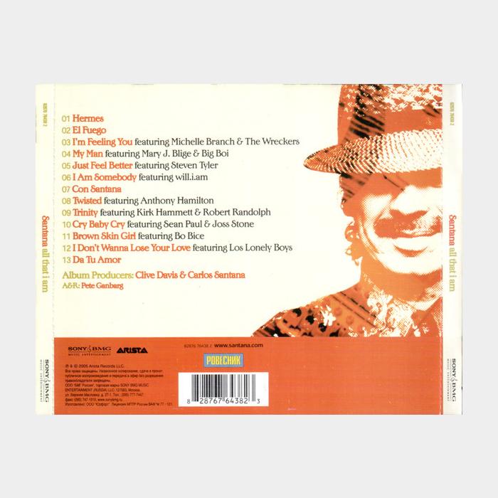 CD Santana - All That I Am