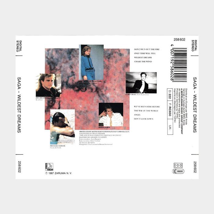 CD SAGA - Wildest Dreams