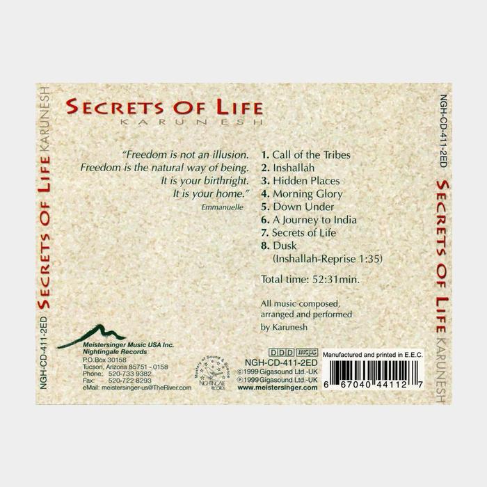 CD Karunesh - Secrets Of Life
