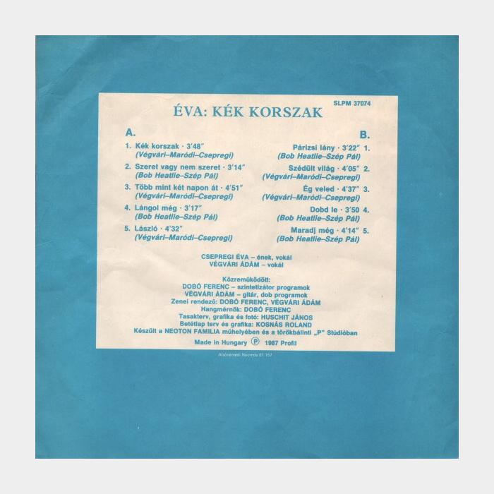 Eva - Kek Korszak (ex/ex)