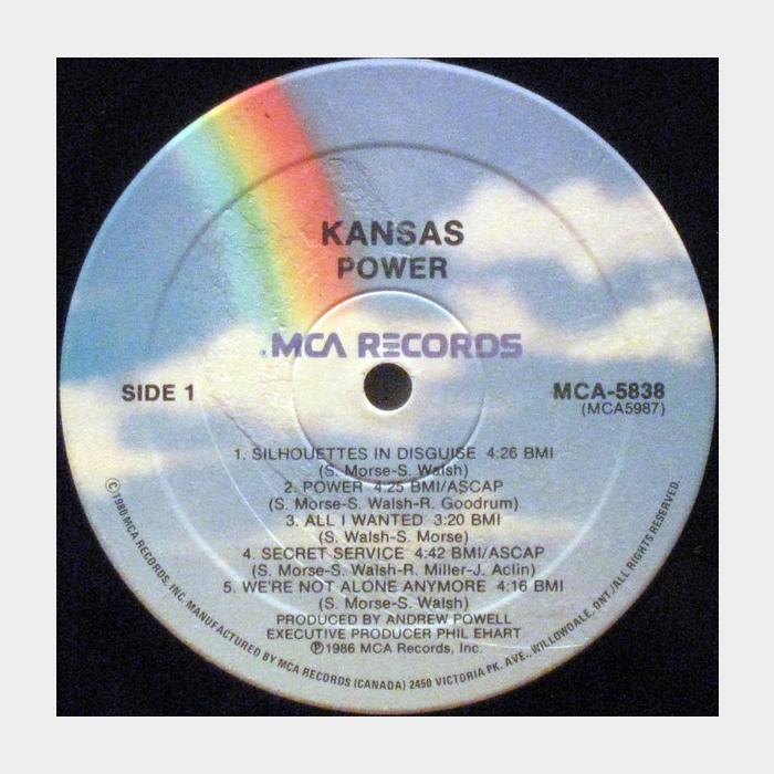 Kansas - Power (ex+/ex+)