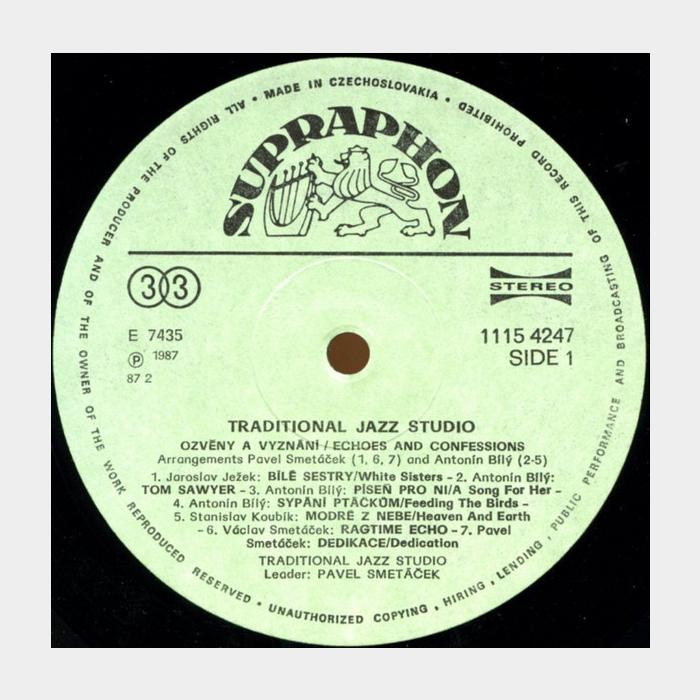 Traditional Jazz Studio - Echoes And Confessions (ex+/ex+)