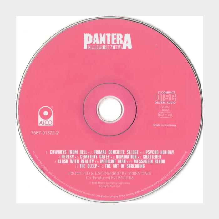 CD Pantera - Cowboys From Hell