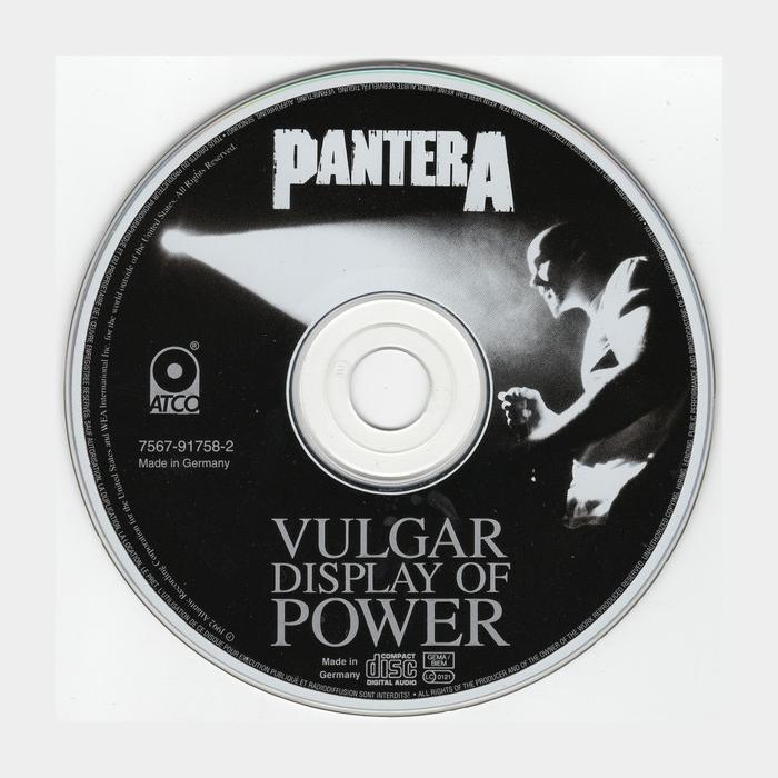 CD Pantera - Vulgar Display Of Power