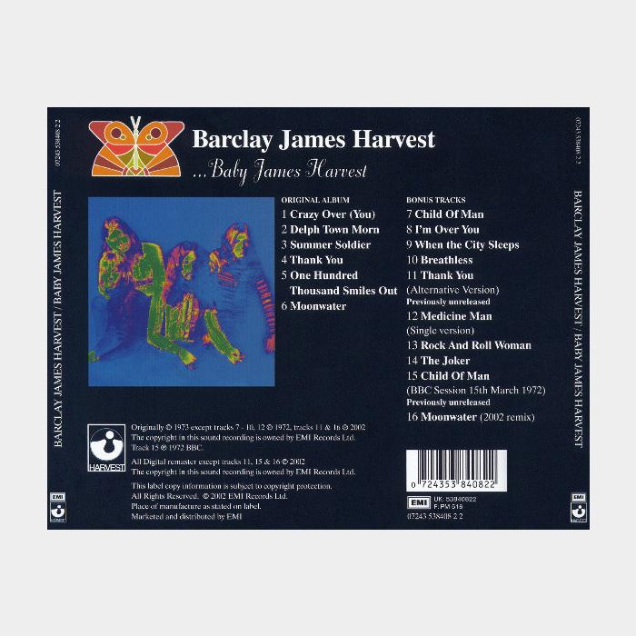 CD Barclay James Harvest - Baby James Harvest