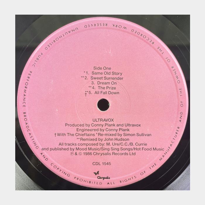 Ultravox - U-Vox (ex+/ex+)