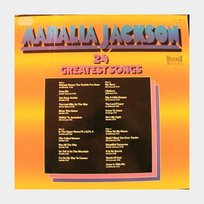 Mahalia Jackson - 24 Greatest Songs (ex/ex)