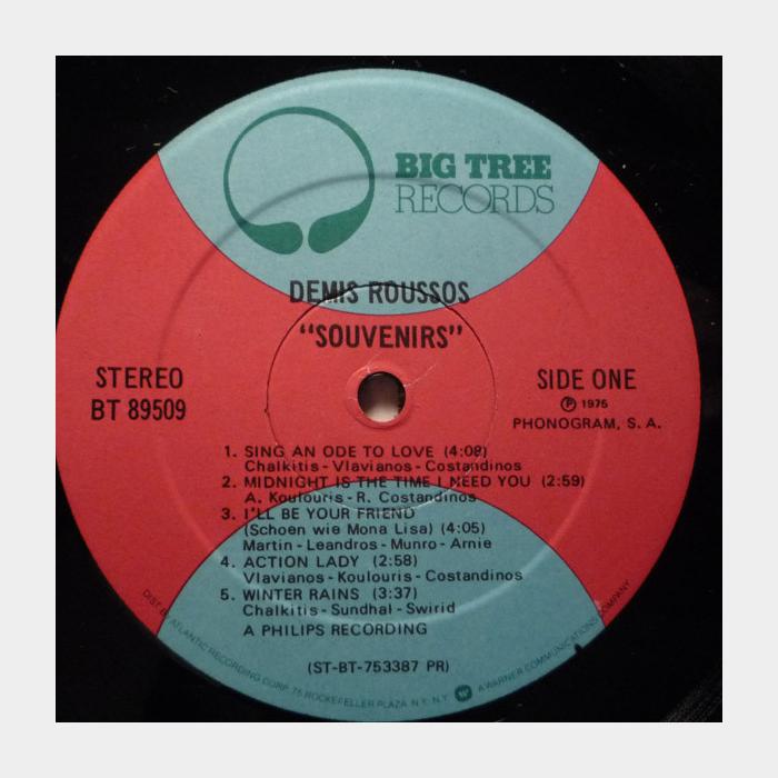 Demis Roussos - Souvenirs (ex+/ex, PROMO)