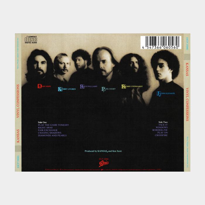 CD Kansas - Vinyl Confessions
