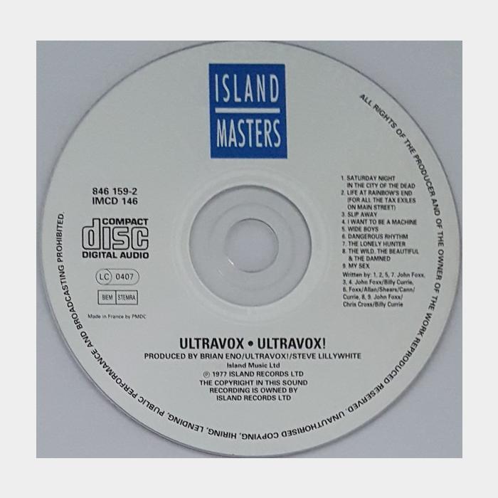 CD Ultravox - Ultravox!