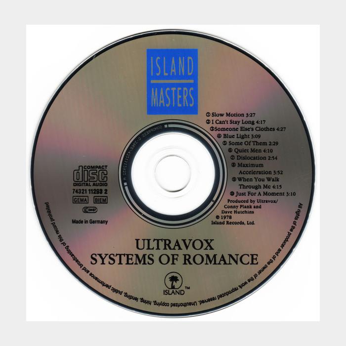 CD Ultravox - Systems Of Romance