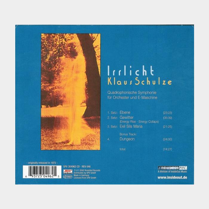 CD Klaus Schulze - Irricht