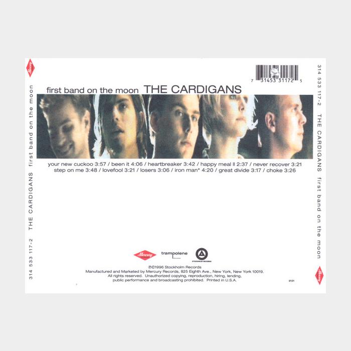 CD Cardigans - First Band On The Moon