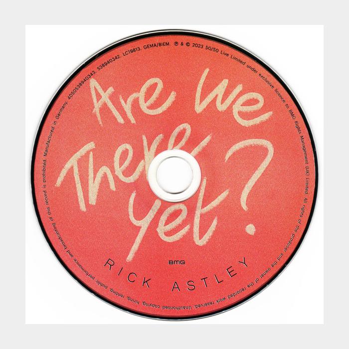 CD Rick Astley - Are We There Yet?