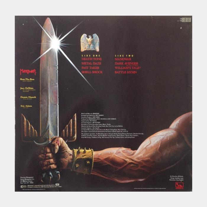 Manowar - Battle Hymns (sealed, 180g)