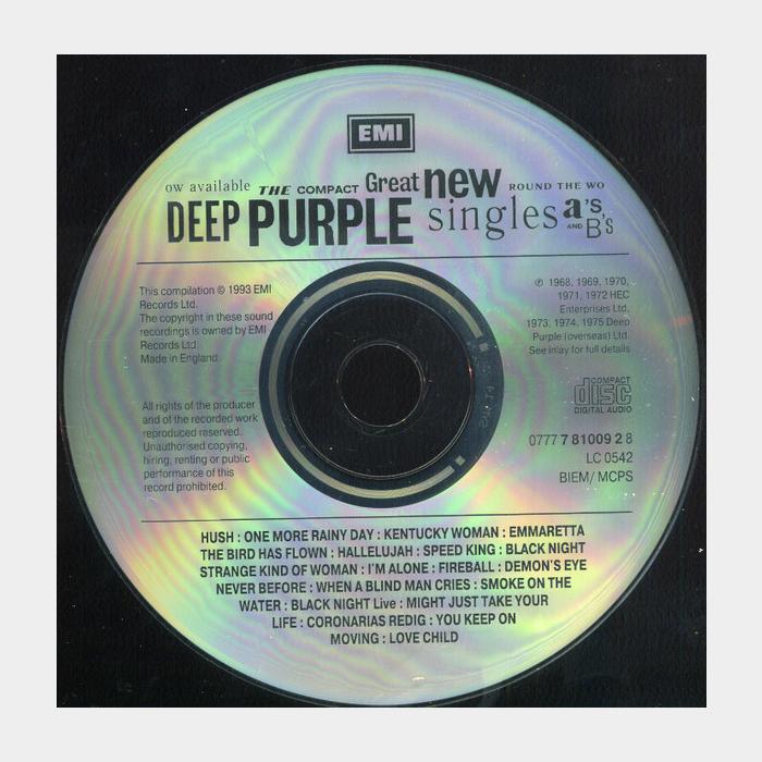 CD Deep Purple - Singles A's & B's