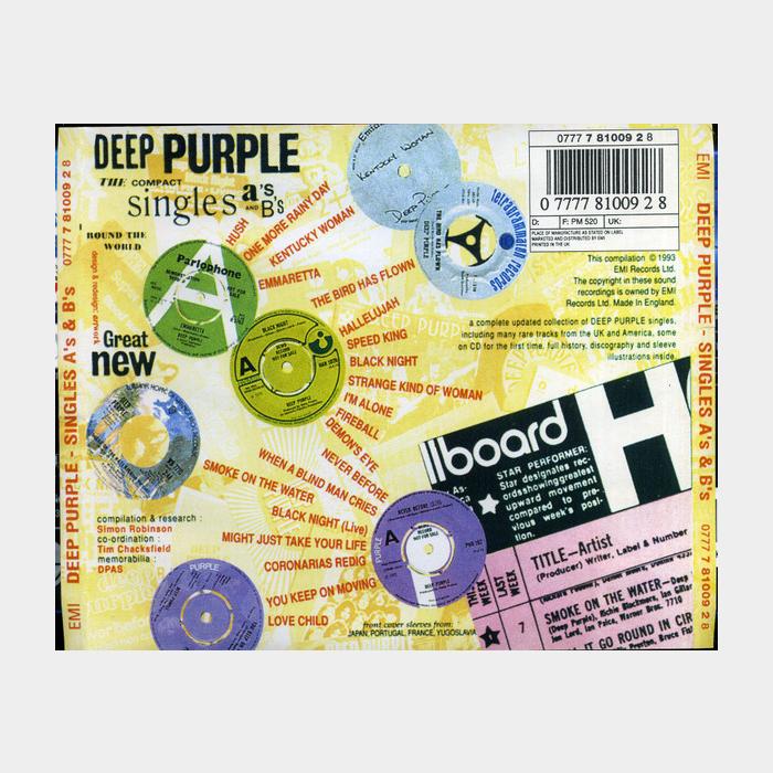CD Deep Purple - Singles A's & B's