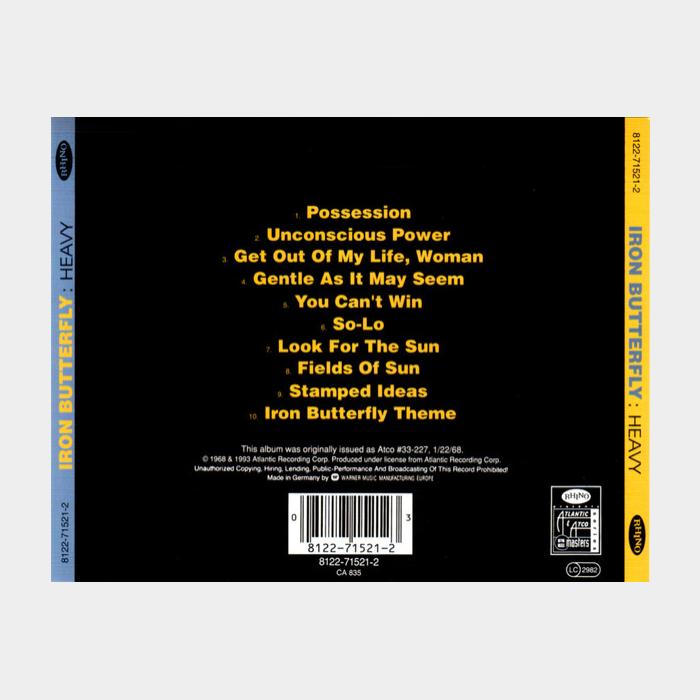 CD Iron Butterfly - Heavy