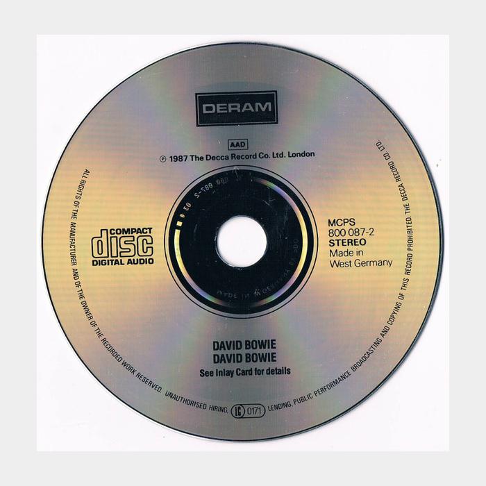 CD David Bowie - David Bowie