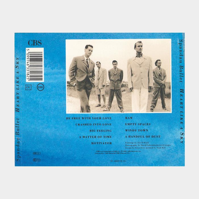 CD Spandau Ballet - Heart like A Sky