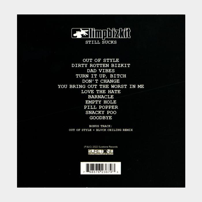 CD Limp Bizkit - Still Sucks